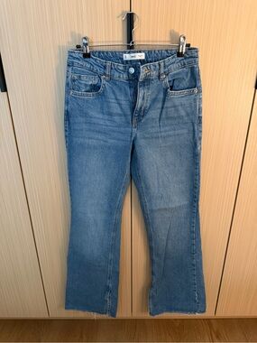 Mango Denim Flare Jeans in Classic Blue, never worn